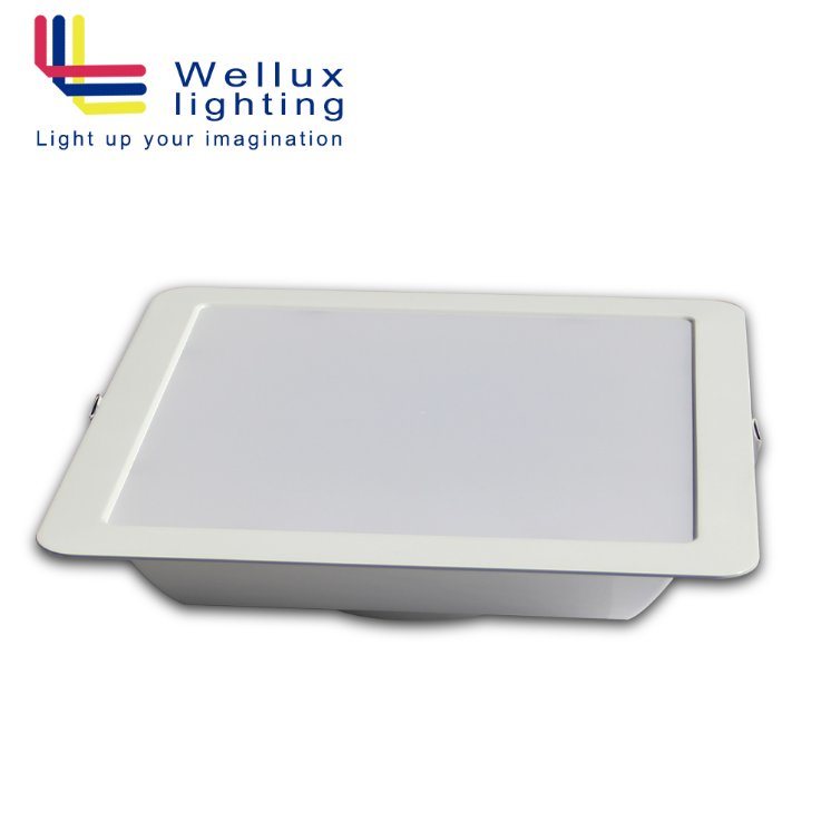 3 Years Warranty Square Plastic LED Panel Light 30W LED Downlight Cutout 200mm