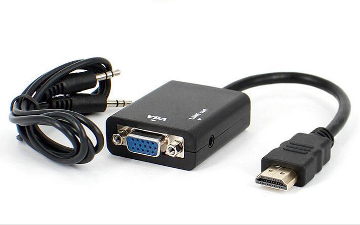 HDMI to VGA with Audio Cable