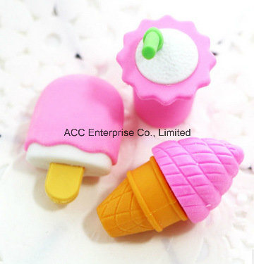 Ice Cream Erasers