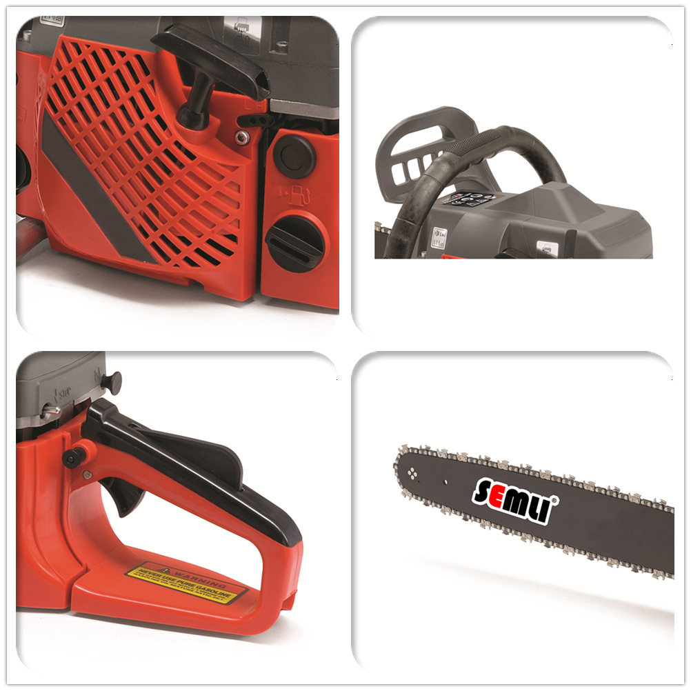 2-Stroke Powered Gasoline Petrol Chainsaw