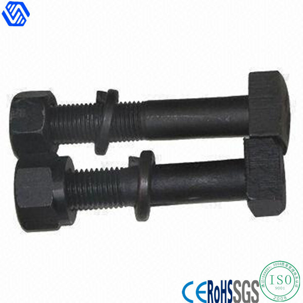 High Strength Carbon Steel Wheel Stud Bolts with Hex Flange Nut