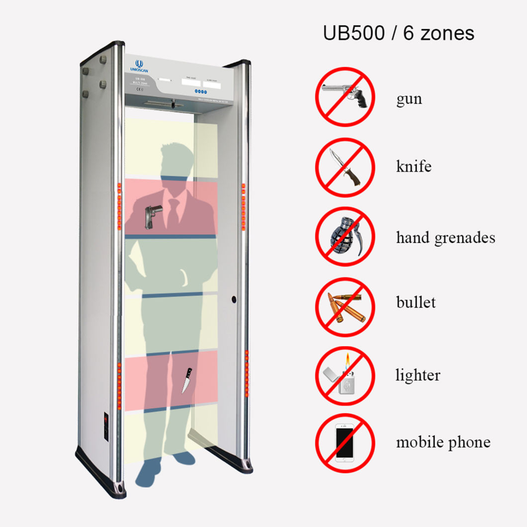 Economic Walk Through Security Metal Detector Multi-Zone Airport Metal Detectors