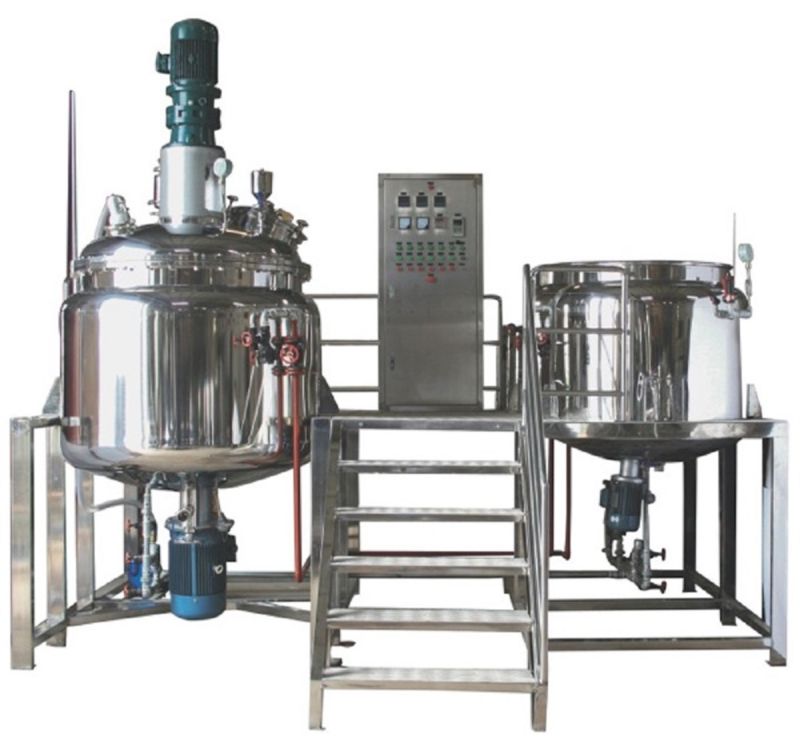 High Shear Cosmetic Vacuum Emulsifying Mixer