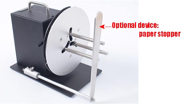 Enrouleur automatique pour étiquette Automatic rewinder for label