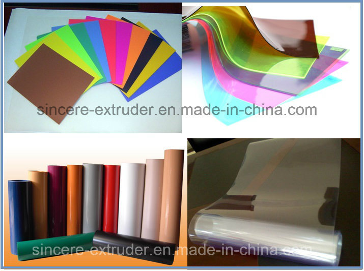 Plastic PVC Rigid Sandwich Panel Sheet Sheeting Machine