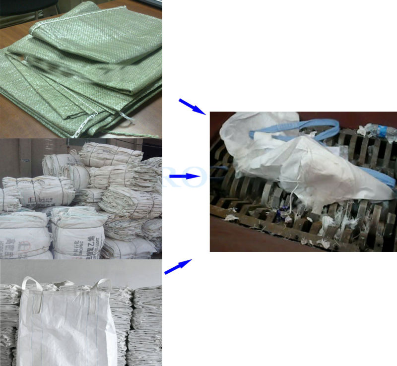 Pnss Plastic Jumbo Bag / Raffia Bag / Big Bag Shredder Machine