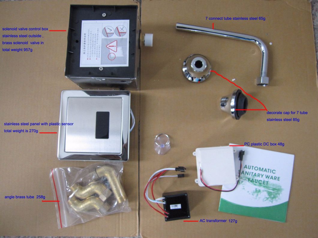 Concealed Install Automatic Toilet Flush