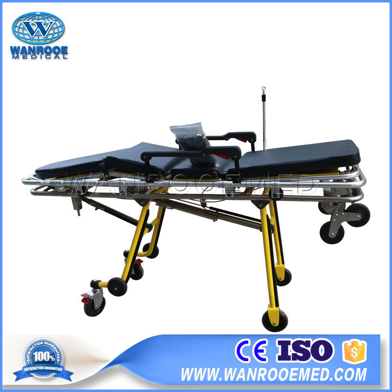 Ea-3b1 Hospital Medical Folding Adjustable Trolley Ambulance Stretcher