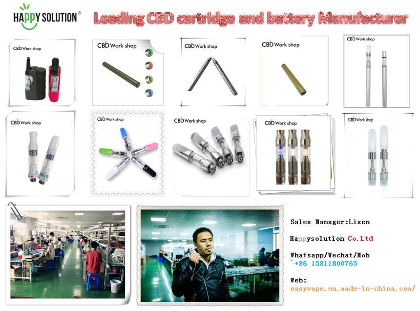 2018 Newest Full Ceramic Cartridge AC for Cbd Hemp Oil Cbd Cartridge Cbd Atomizer Lu3