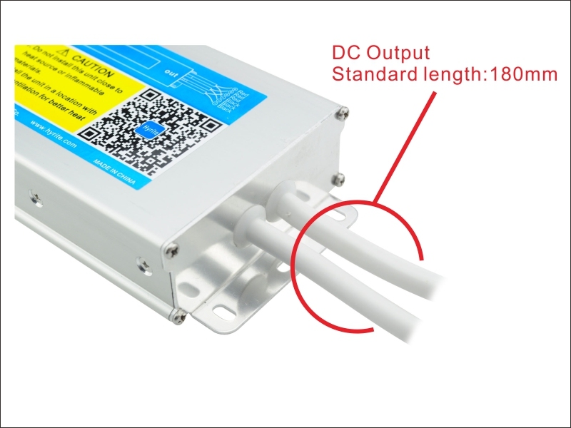 200W 12V Smallest Size Waterproof LED Power Supply