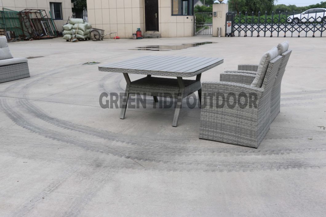 Outdoor Rattan Garden Furniture Dining Sofa Set 5PCS