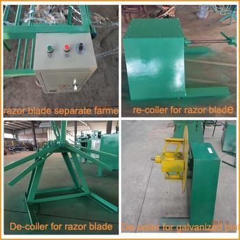 Razor Blade Barbed Wire Making Machine with High Quality