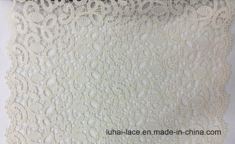 Cord Lace Fabric, Chemical Guipure Lace
