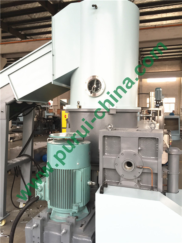 Heavy Printed PE Film Plastic Recycling Machine for Film Granulating