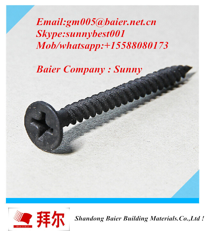 Black Screws for Drywall From China Factory