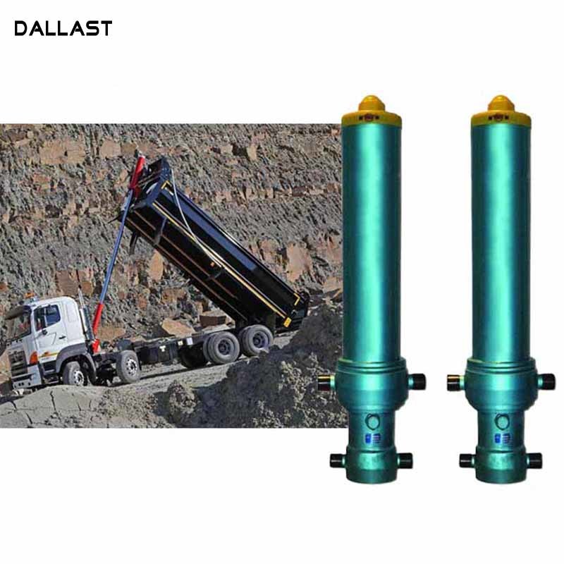 Single Acting Multistage Telescopic Hydraulic Cylinder for Dump Truck/Trailer