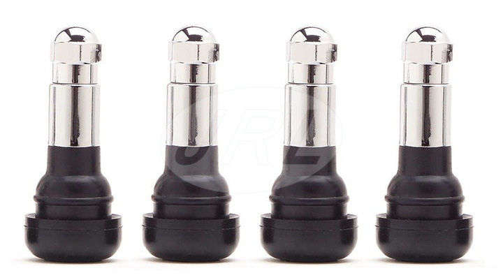 Aluminum Alloy Tubeless Tire Valve with Natural Rubber