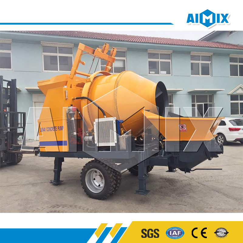 8m3/H Mini Concrete Mixer Pump for Concrete Mixing Plant