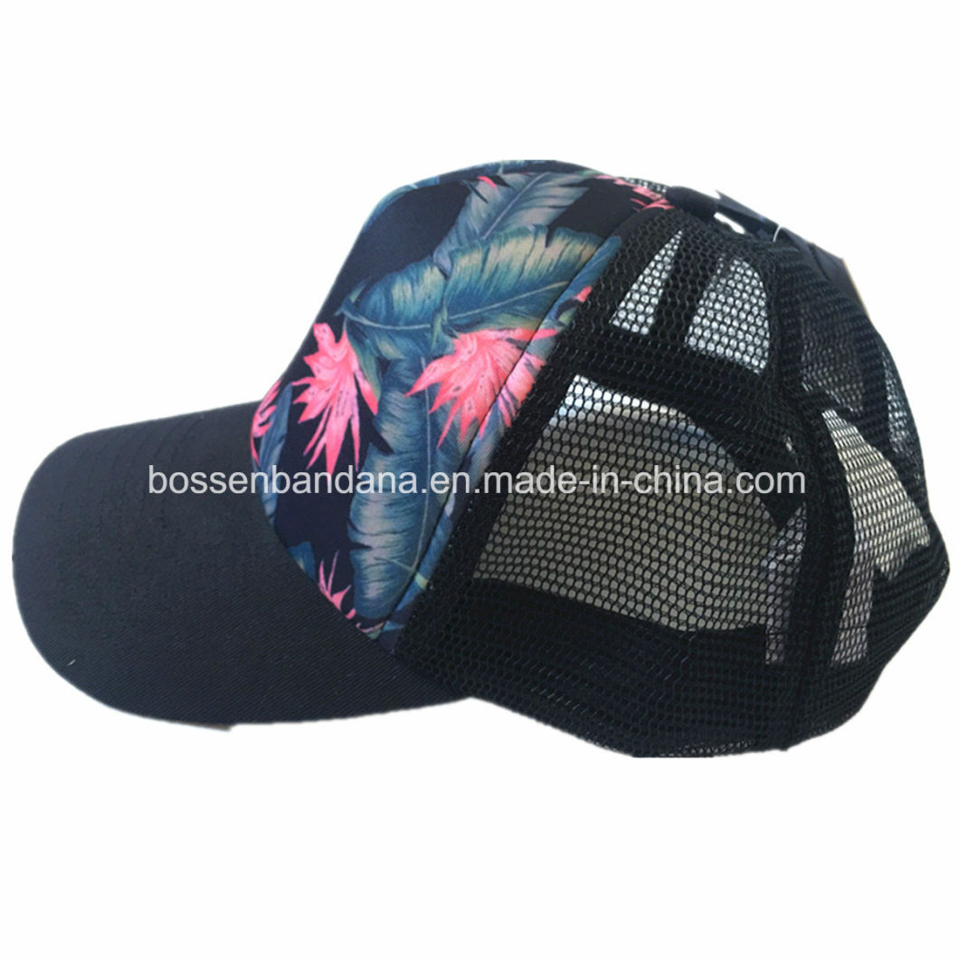 OEM Customized Design Heat Transfer Print Sports Baseball Cap Manufacturer