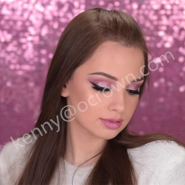 Pink Shimmer Eyeshadow Makeup Glitter Powder Pigment