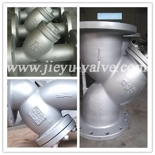 ANSI Carbon Steel Wcb Flange Y Strainers