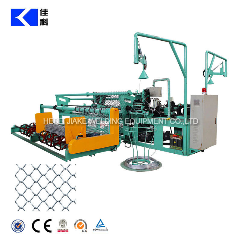 Auto Single Mold Double Spiral Chain Link Fence Machine