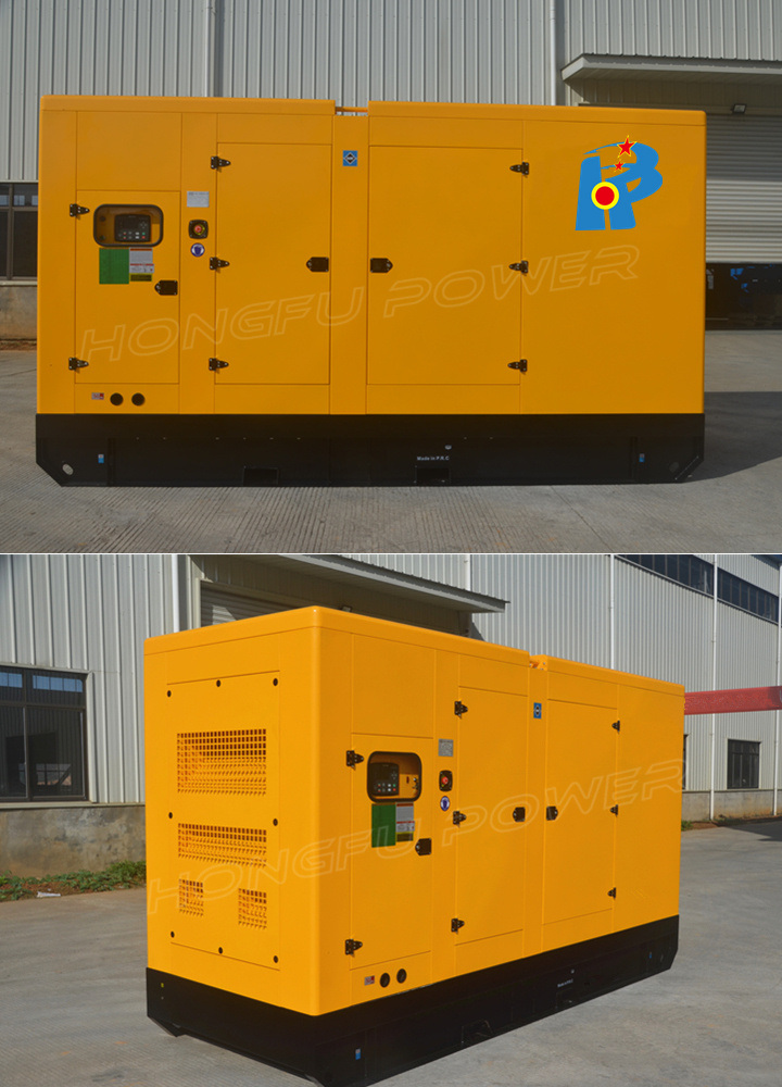 320-350kw 400-440kVA Electric Power Diesel Silent Generator with Cummins Engine