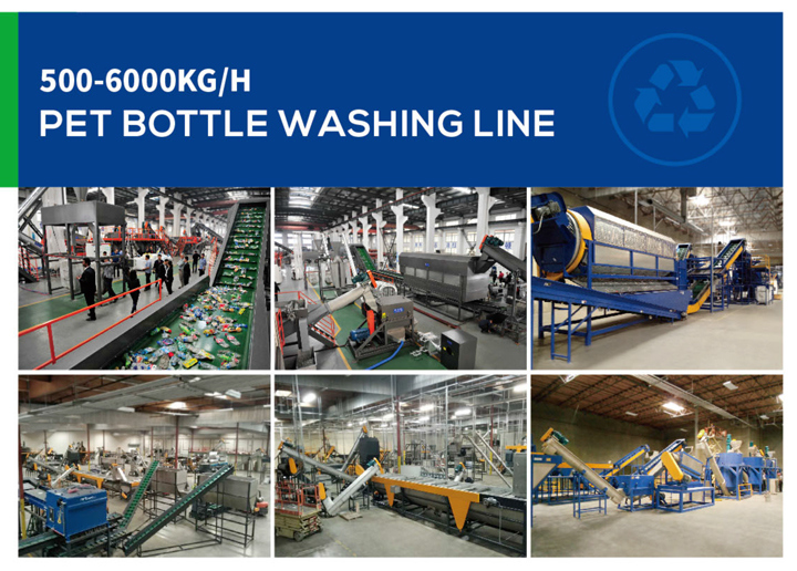 PP PE Pet Bottle Washing Recycling and Pelletizing Machine