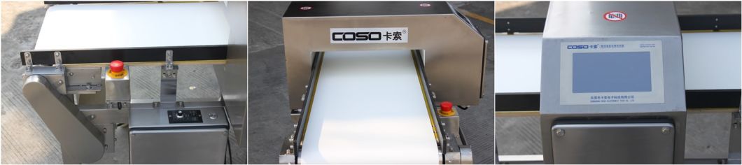 Food Grade Touch Screen Conveyor Metal Detector Machine for Sale