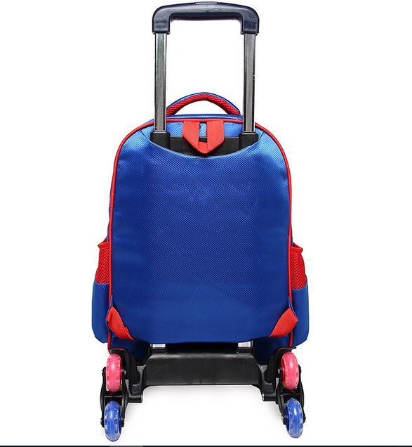 3D5d6d Three Wheels Trolley Child Children Student School Bag (CY5894)