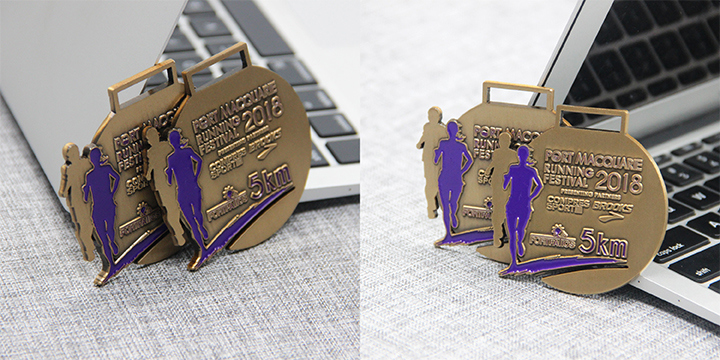 Best Quality Custom Sports Running Enamel Cycle Awards Medal