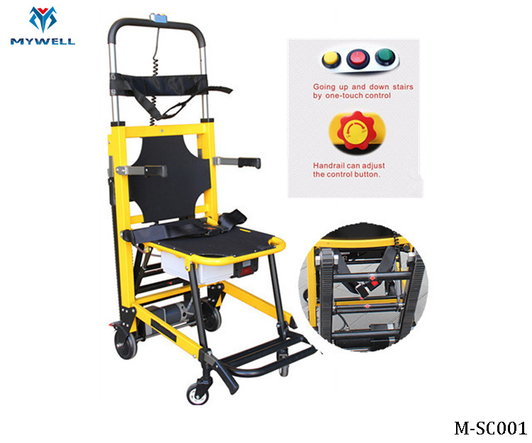 M-ESC001 Professional Ambulance Electric Stair Climbing Stretcher for Sell