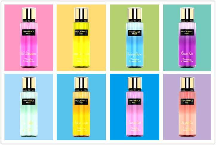 250ml Body Spray Whole Sale Factory Price Customized Perfumes Body Spray