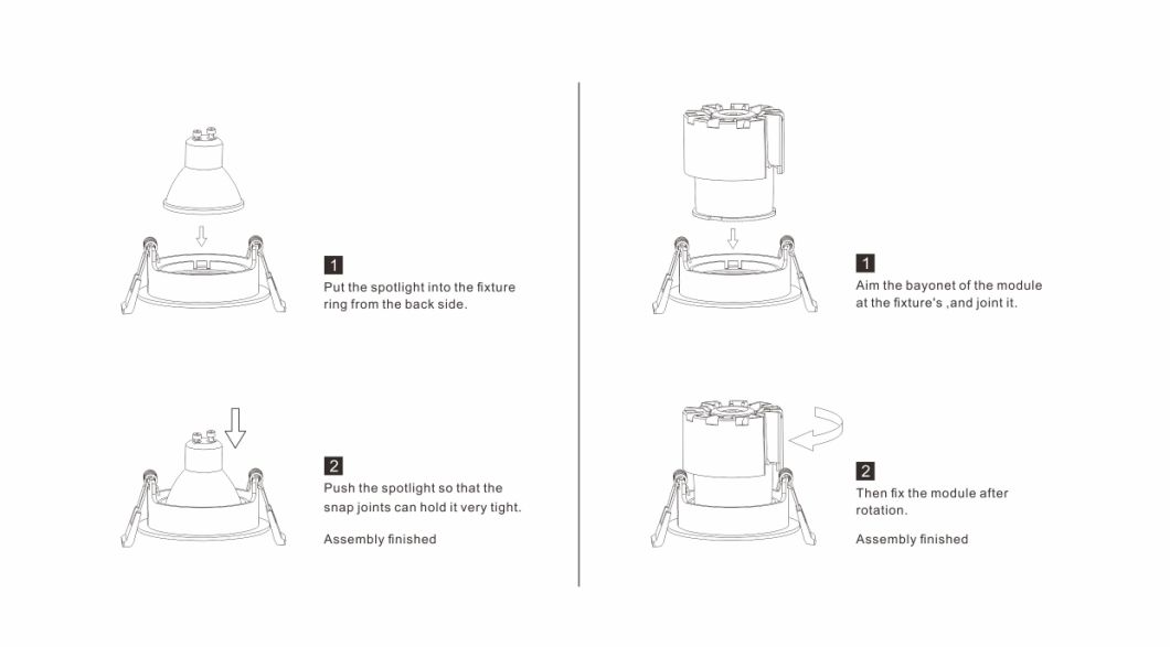 11W COB LED Downlight / Spotlight