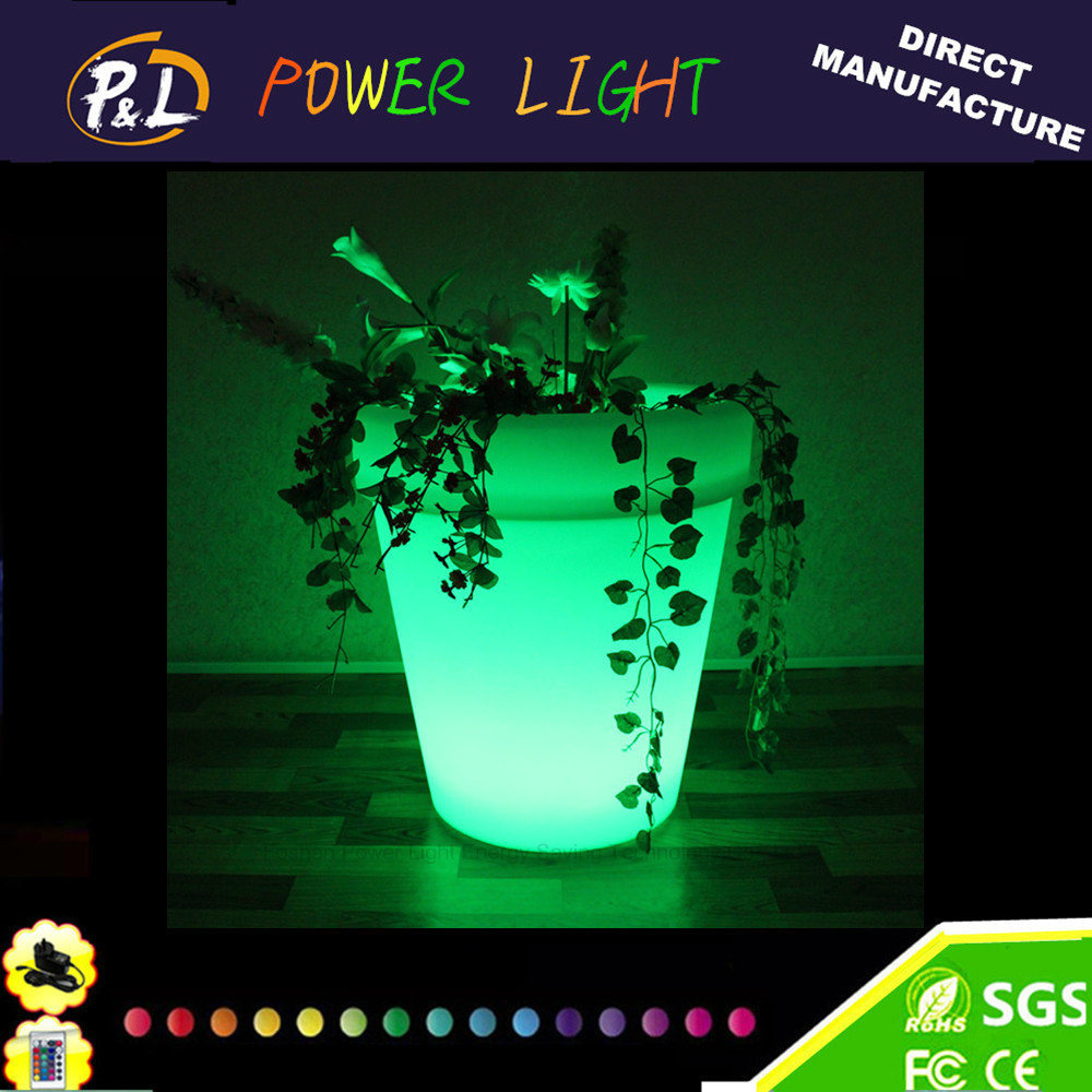 Wedding Event Party Decoration Color Changing LED Flower Pot