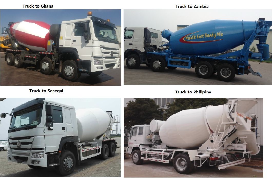 Sinotruk HOWO 6X4 8X4 Concrete Mixer Truck