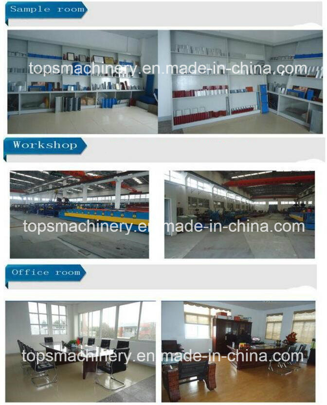 Double Layers Color Steel Glazed Roof Tile Forming Machine