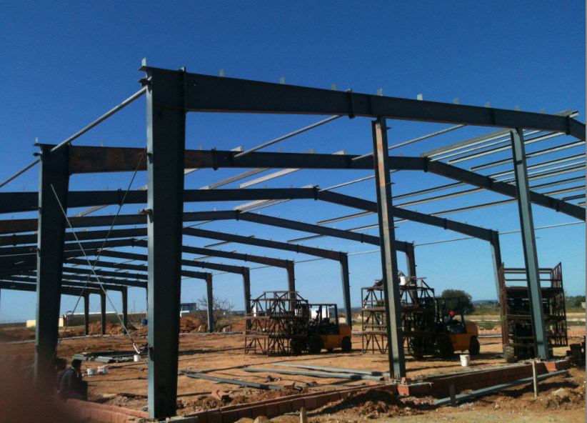 Steel Structure Plant Building for Qingdao Beer Co., Ltd. (KXD-SSB34)