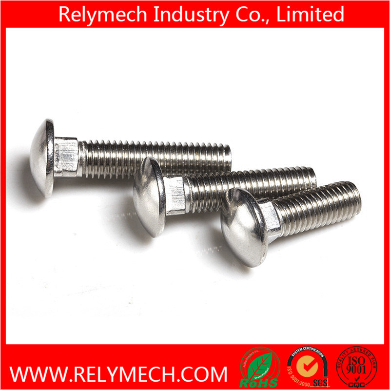 Stainless Steel Carriage Bolt Mushroom Head Square Neck Bolt