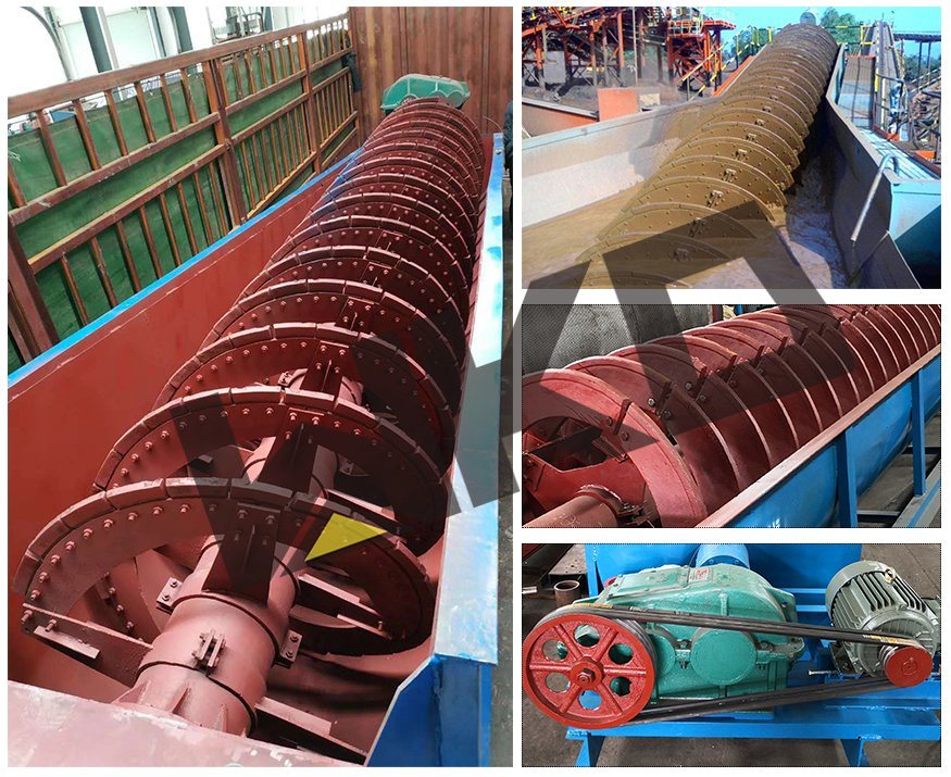 Mineral Ore Spiral Sand Washing Machine for Desliming and Dewatering