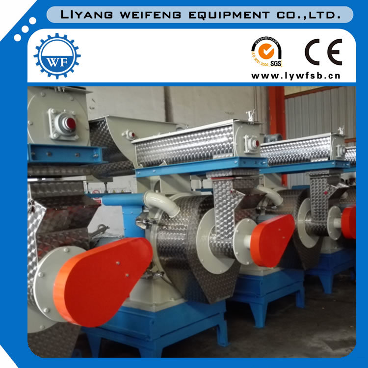 Ce Certified Wood Pellet Mill with 1-15t/H Capacity