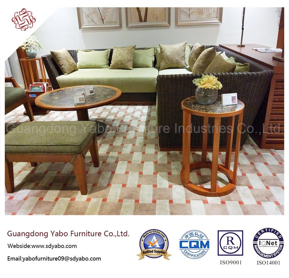Outdoor Hotel Furniture for Living Room Corner Sofa (YB-F-009)