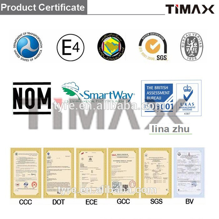 Tube Tire Type and Nom, CCC, ISO, ECE, Gcc, DOT Certification 10r20 Truck Tire