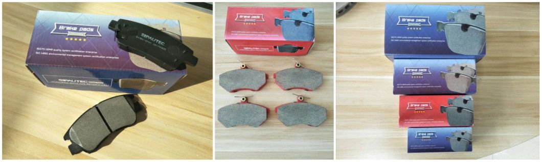 Auto Spare Car Parts Ceramic/Semi-Metal 5W93-2200-AA Brake Pad for Mazda