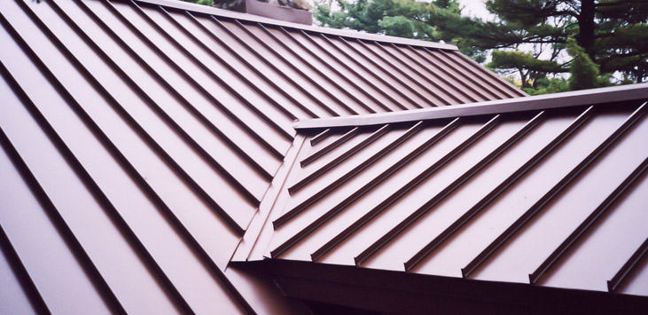 Aluminum Copper Standing Seam Roof Roll Former