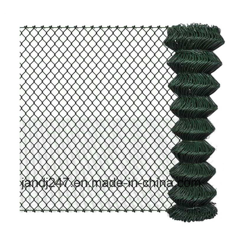 Factory Price PVC Coated /Galvanized Chain Link Fence for Construction