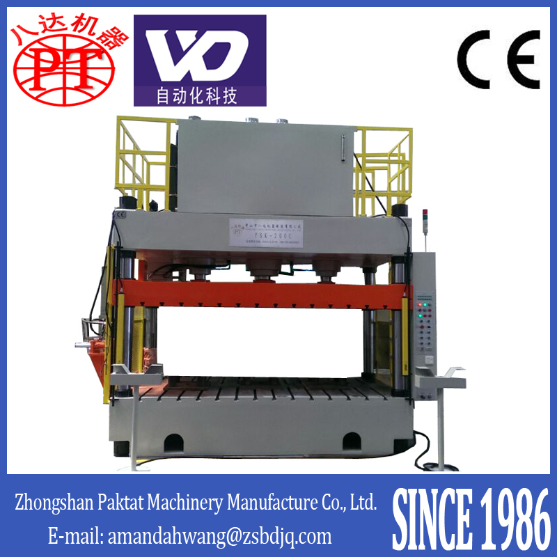 Paktat Ysk-200c Four Column Hydraulic Press for Refrigerator