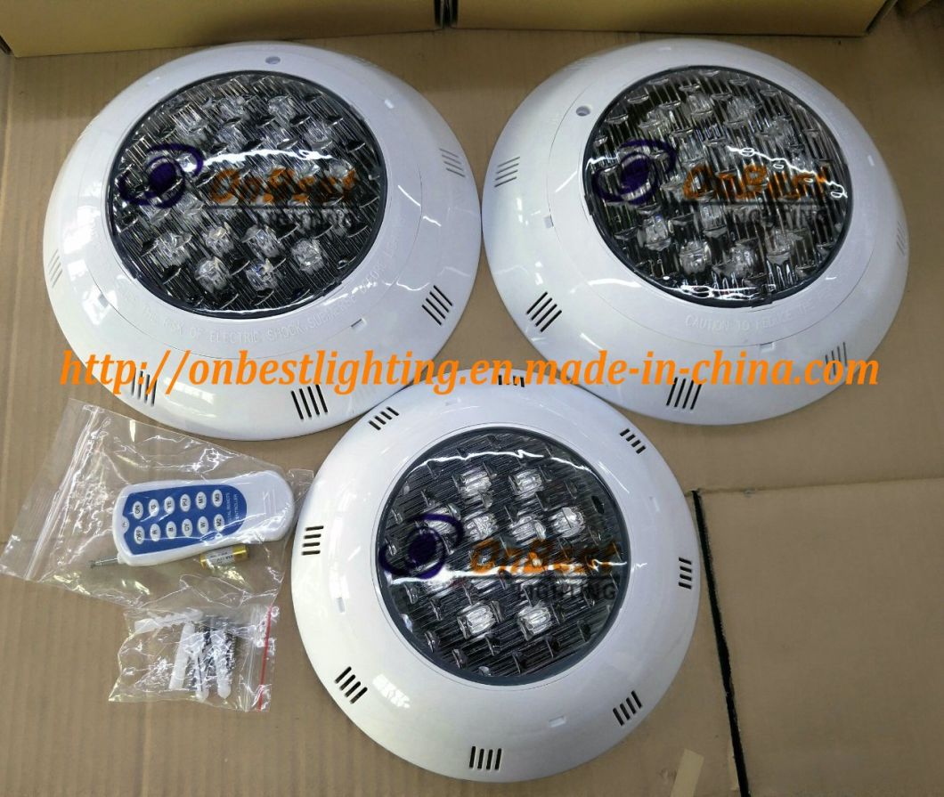 Swimming Pool Light 18W LED in RGB Multi-Color Changing