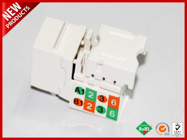 UTP Cat5e RJ45 Keystone Jack