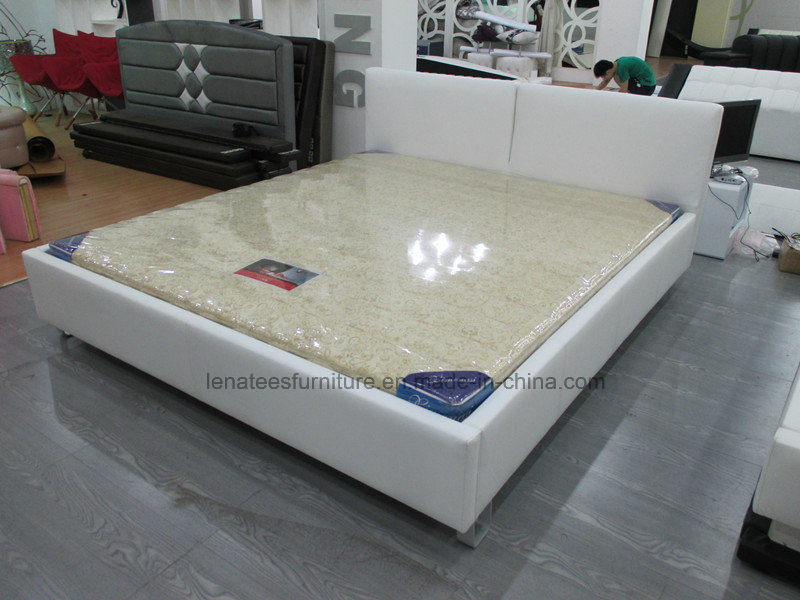 S245 Contemporary Leather Bed Design Furniture